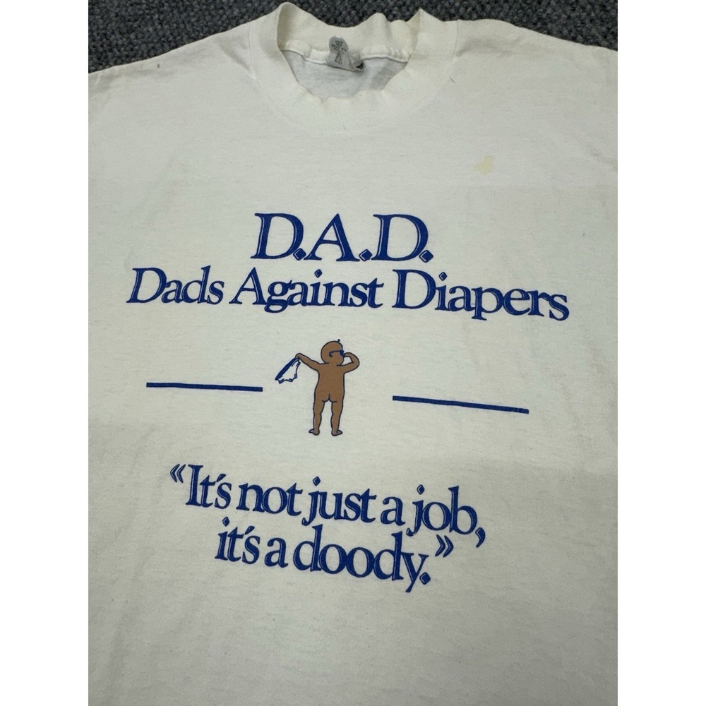 Vintage Dad Funny Novelty T-Shirt Single Stitch Tagged Large (Runs Small)